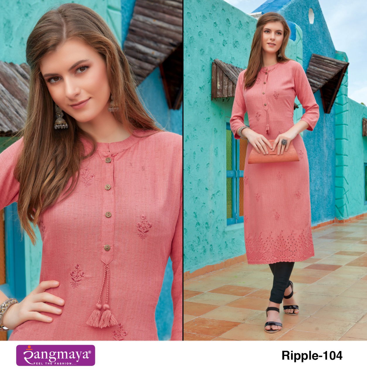 Ripple By Rangmaya Designer Kurtis Catalog
